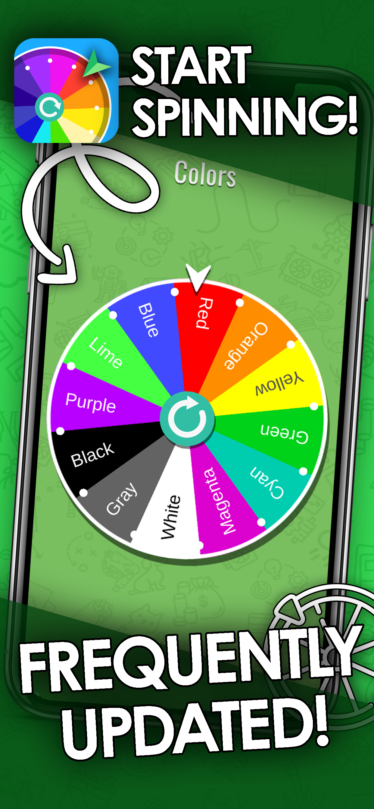 Spin The Wheel - Choose app screenshots